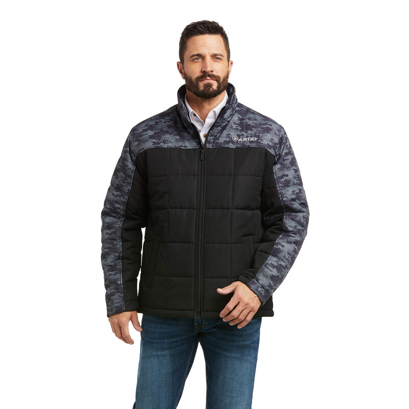 Ariat Jacke Herren - Colorblock Crius Insulated Schwarz ( VFGND-3472 )